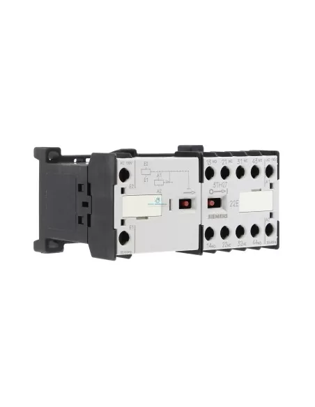 Contactor auxiliar Siemens 3th27220ag2 22e 2na 2nc con variador 110vac